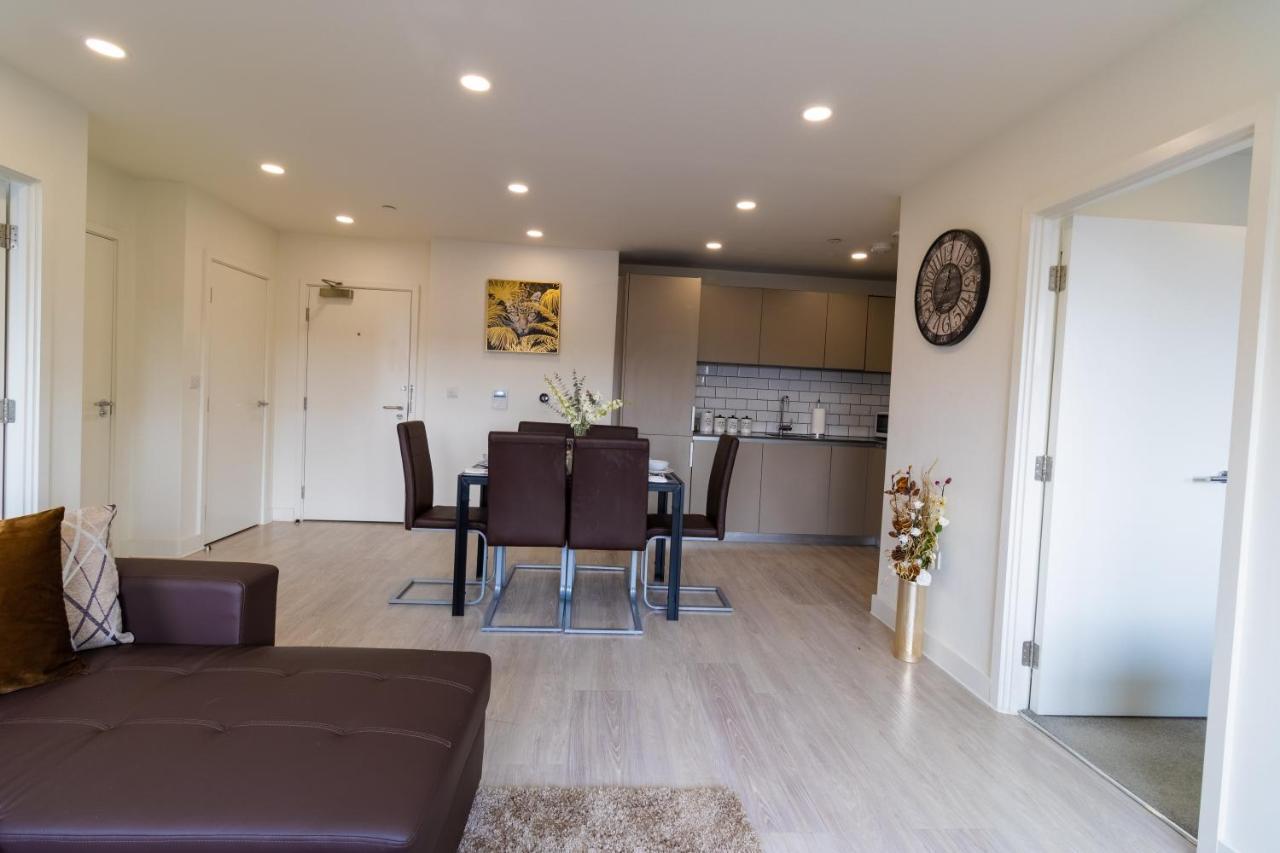 Virexxa Bedford Centre - Executive Suite - 2Bed Flat With Free Parking & Gym Ngoại thất bức ảnh