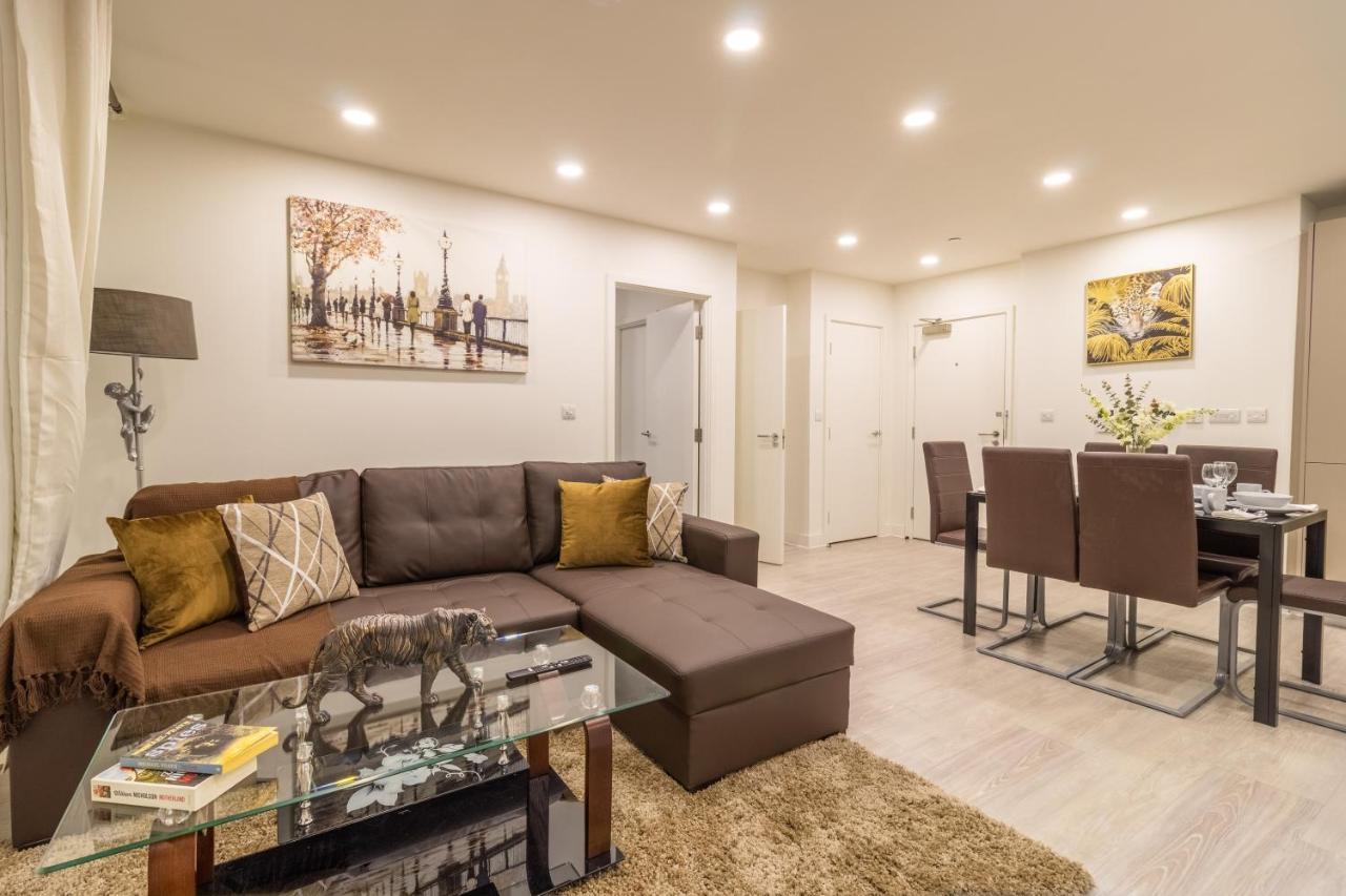 Virexxa Bedford Centre - Executive Suite - 2Bed Flat With Free Parking & Gym Ngoại thất bức ảnh