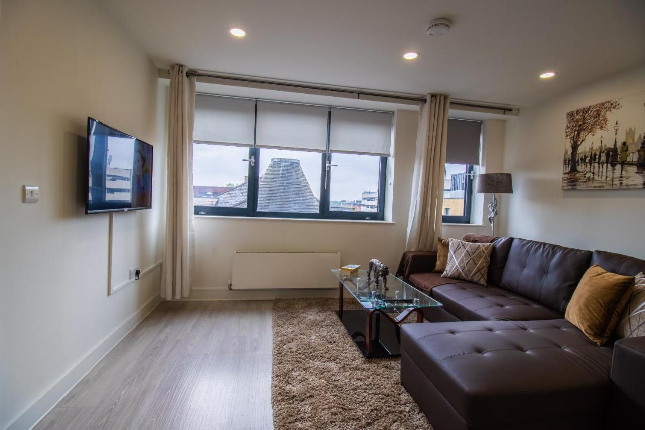 Virexxa Bedford Centre - Executive Suite - 2Bed Flat With Free Parking & Gym Ngoại thất bức ảnh