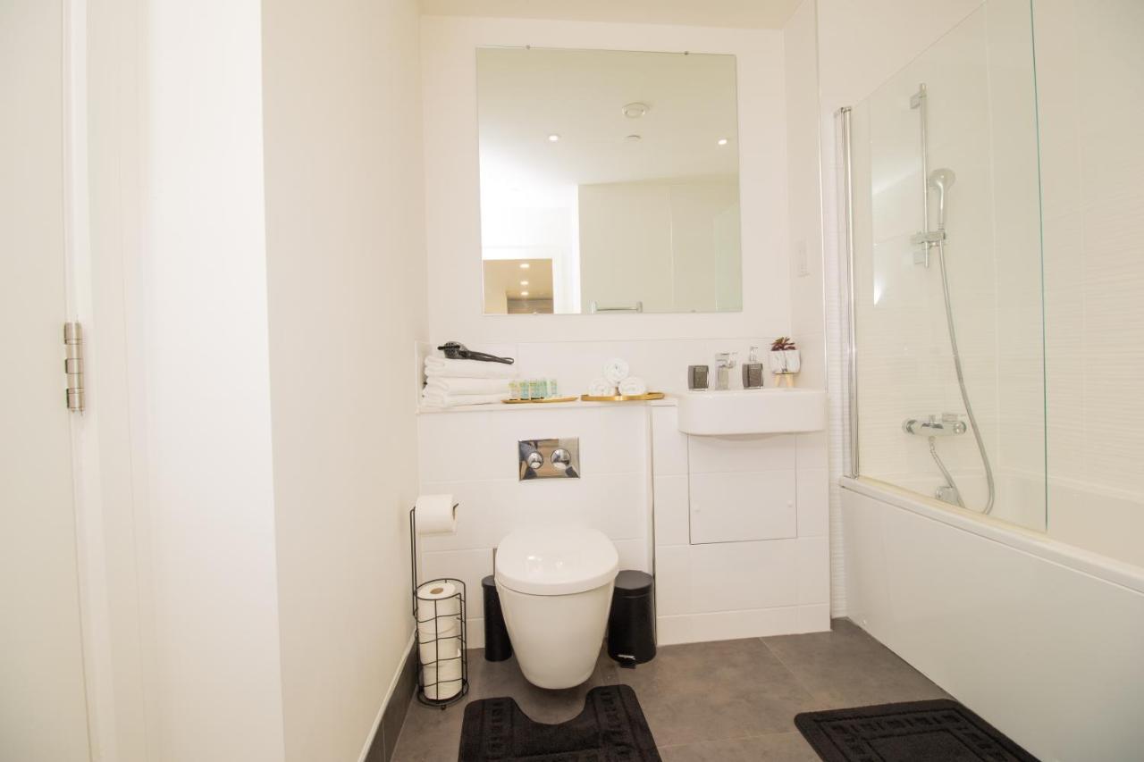 Virexxa Bedford Centre - Executive Suite - 2Bed Flat With Free Parking & Gym Ngoại thất bức ảnh